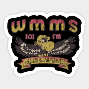 Vintage WMMS 101 FM Radio Station Sticker